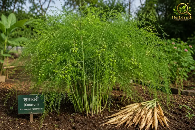 शतावरी (Asparagus racemosus)